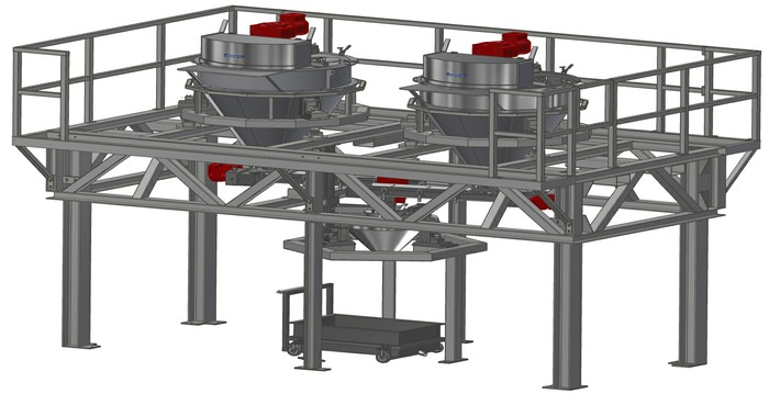 Aluminiumdosieranlage